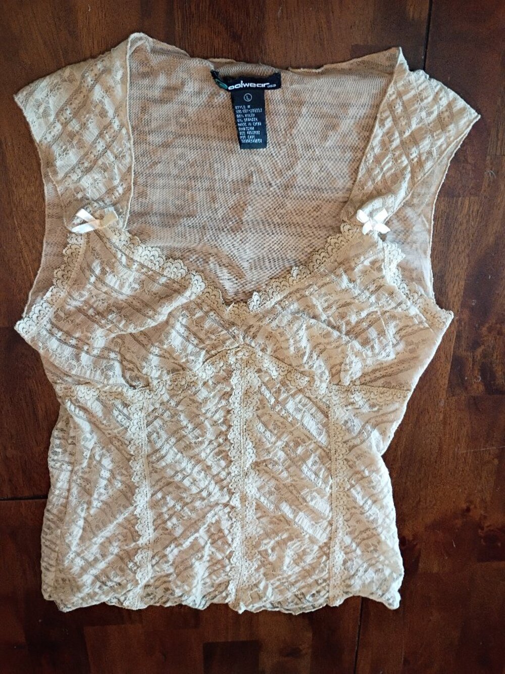 Coolwear Lace Tank Top
